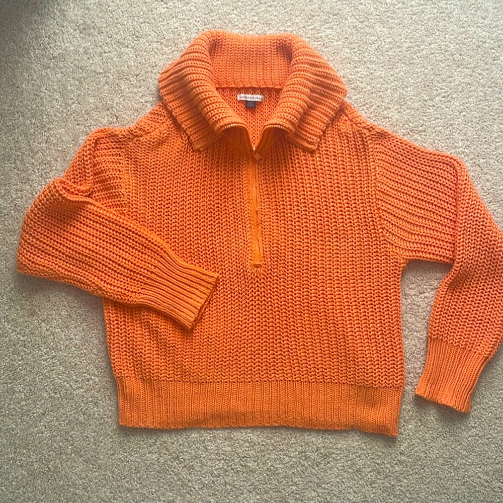 American Eagle Outfitters zip sweater